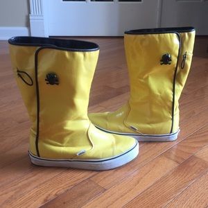 Vans Dasan Yellow Rain Boots